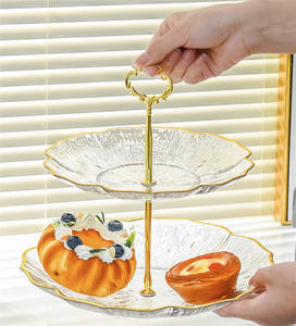 3 <span class=keywords><strong>Tier</strong></span> Cup Kuchenst änder Transparente Kunststoff Dessert Display Cupcake Kuchenst änder Set für Dessert Tisch Hochzeit Kuchen Dekoration - Product Image 3