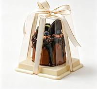 Boîte cadeau pour desserts en matériau PP personnalisable, haut de gamme, écologique, recyclable, marque Cholyn, modèle CLP-PSO-F101, épaisseur 0,3 mm, imprimable