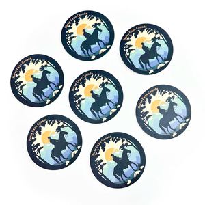 Autocollants personnalisés en vinyle PVC mat et brillant, imperméables, style anime, pour skateboard, à découper sur mesure pour le bricolage - Product Image 1
