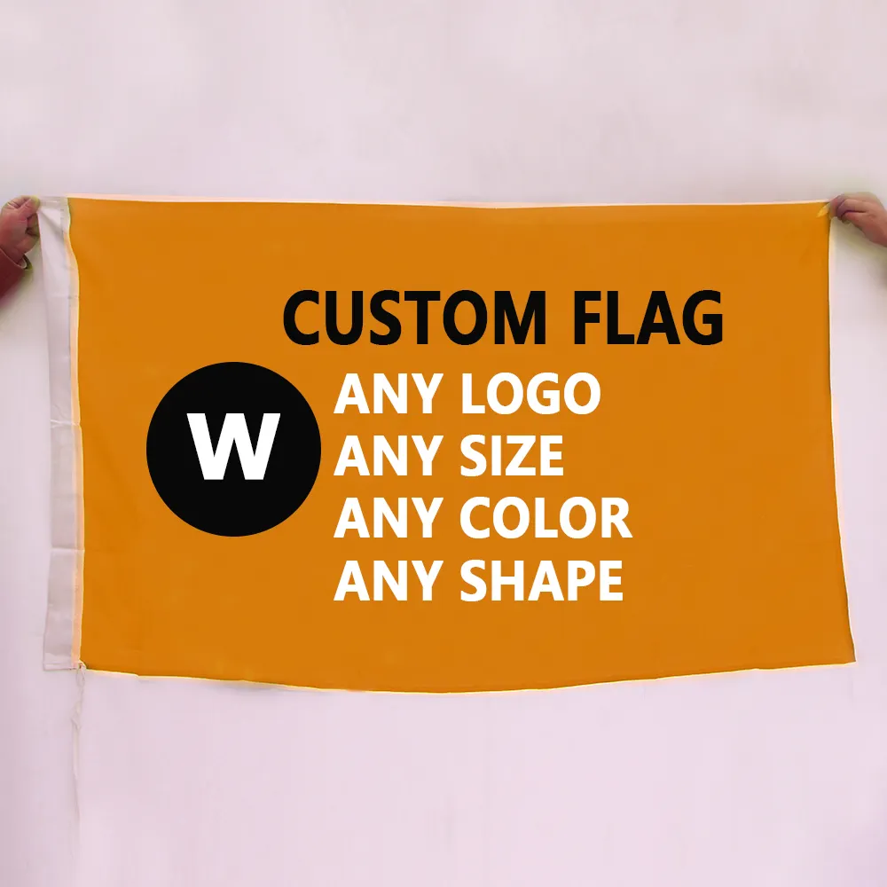 Logotipo estampado 100% poliéster de alta qualidade 3*5 pés para fãs ao ar livre torcendo bandeira personalizada americana da copa da Europa