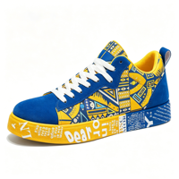 Baskets Homme Sportives Respirantes en Maille à Lacets avec Logo Personnalisé Tendance Mode Printemps-Été 2026 Semelle Extérieure en PVC