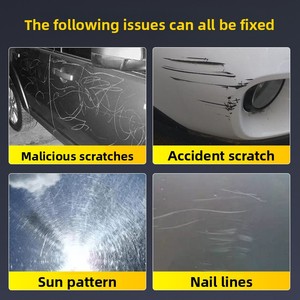Cera Lucidante per Auto per Protezione Vernice e Riparazione Superfici Leggermente Danneggiate - <span class=keywords><strong>Pasta</strong></span> Speciale per Rimozione <span class=keywords><strong>Graffi</strong></span> Profondi - Product Image 4