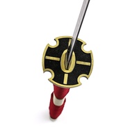 Espada Real de 104 cm del Anime Japonés One Piece, Sandai Kitetsu Roronoa Zoro Katana, para Cosplay