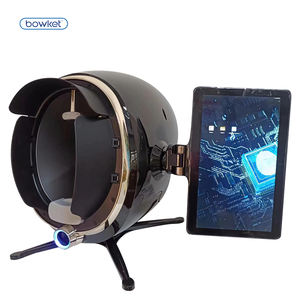BOWKET profesional portátil 3D AI cara piel analizador versión actualizada Dispositivo de espejo mágico para cabeza Facial probador escáner EE. UU./UE - Product Image 1