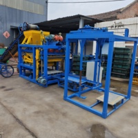 Ligne de production de blocs entièrement automatique, machine à briques colorées avec système de contrôle avancé pour la fabrication de briques commerciales