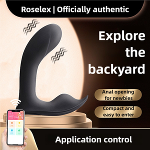 ปลั๊กซิลิโคนสำหรับทวารหนักเครื่องนวดต่อมลูกหมากสำหรับทวารหนักอุปกรณ์ทางเพศแบบสั่นได้10ระดับ - Product Image 4