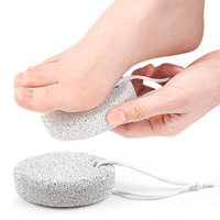 Pierre ponce exfoliante et gommante pour les pieds, forme ovale, élimine les callosités durcies et les peaux mortes, lime à pieds, râpe à pieds