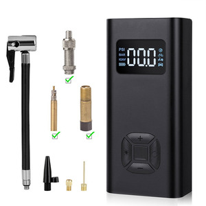 Inflador <span class=keywords><strong>de</strong></span> Neumáticos Recargable para Automóvil, Transmisor y Receptor <span class=keywords><strong>de</strong></span> Audio Inalámbrico Portátil, Compresor, <span class=keywords><strong>Bomba</strong></span> Digital para Bicicleta - Product Image 1