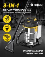 Aspirateur 3 en 1 pour nettoyage humide et sec