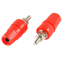 Connecteur de borne M4x36 en laiton, prise jack banane 4mm, 220V 20A