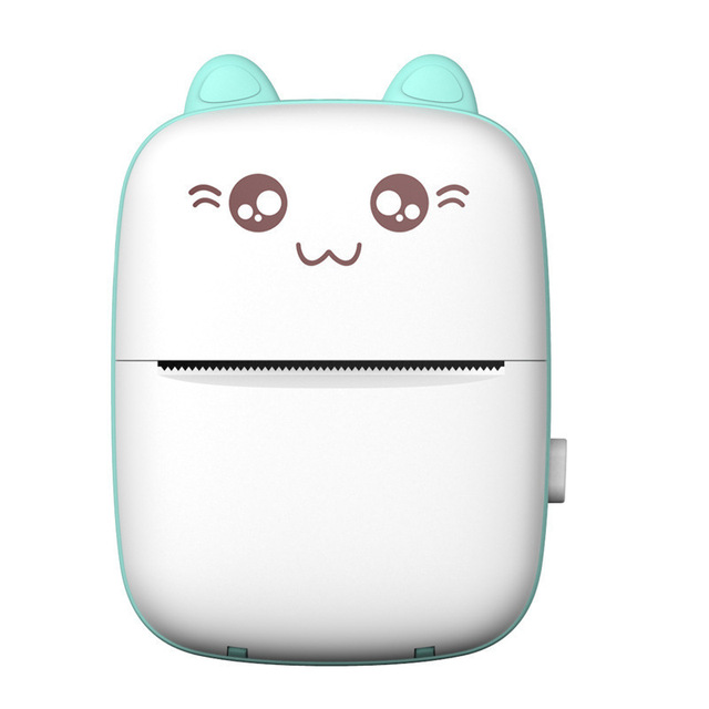 Portable Mini Printer Inkless Sticker HD Photo Printing Smart Bluetooth Wireless Thermal Printer Lovely Gifts for Kids