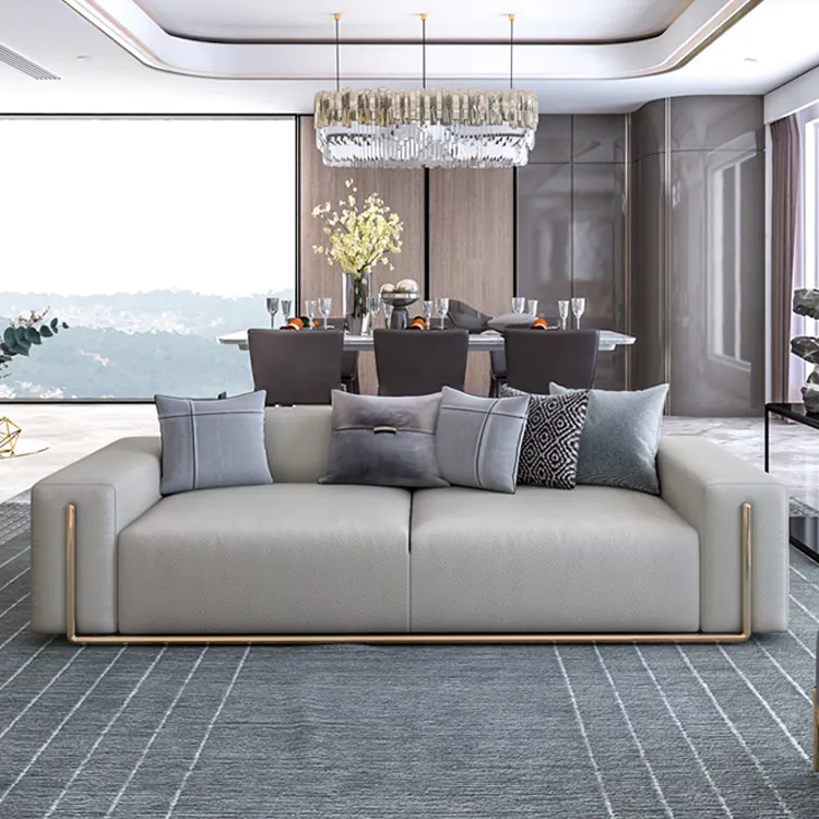 5502 الساخن بيع جديد وصول مجموعة أريكة جلدية الأثاث التصاميم الحديثة الفاخرة أريكة لغرفة المعيشة للمنزل