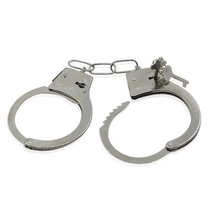 Giocattolo di plastica del polsino dei piedi della polizia a buon mercato di alta qualità per le manette del giocattolo dei bambini - Product Image 1