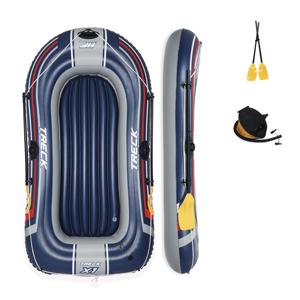Bestway 61083 Treck X 1 Set, Bote Deportivo Inflable, Bote de Pesca Inflable, 2.28m X 1.21m - Product Image 1