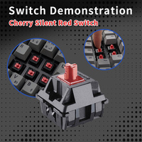 2026 新款 99 键全尺寸三模式静音机械键盘 全新 Cherry Axis 品牌 OEM 批发供应商办公室