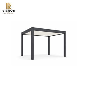 Pérgola de Aluminio Motorizada RKOVE para Exteriores, Pérgola Moderna para Jardín o Patio, Ideal para Patios Pequeños - Product Image 6