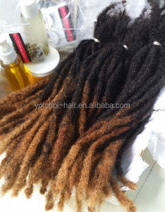 <span class=keywords><strong>Extensions</strong></span> de Locs en Cheveux Humains Faits Main, <span class=keywords><strong>Dreadlocks</strong></span> <span class=keywords><strong>Naturelles</strong></span>, 40 Brins, <span class=keywords><strong>Extensions</strong></span> de Locs Permanentes - Product Image 3