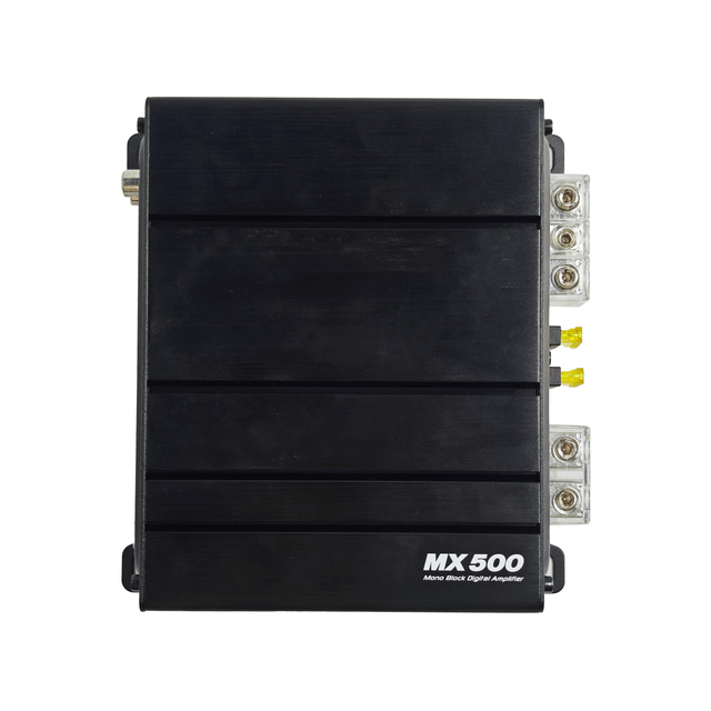 High Quality 1CH Mono Car Amplifier 500Wx1CH Professional Power Processor Factory Cheap Class D Audio Amplifier with Crossovers