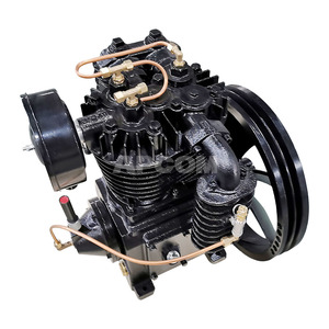 Cabeza de Cilindro de Motor de Gasolina APCOM V-Twin con Aletas de Enfriamiento y Conexión de Manguera para Compresor de Aire - Product Image 6