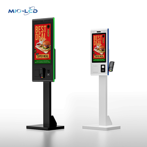 Kiosque de commande haute performance 32 pouces, terminal de paiement Windows POS, Core I5, caisse enregistreuse tout-en-un pour supermarché - Product Image 5
