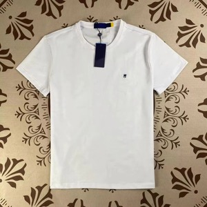 Bán Buôn Cao Cấp Người Đàn Ông Củ<span class=keywords><strong>a</strong></span> 100% Cotton Mềm Round-Neck T-Shirt Thương Hiệu Thiết Kế Tees Thoải Mái Thoáng Khí Với Thêu Logo - Product Image 1