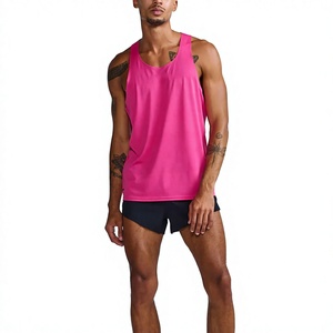 Débardeur Homme de Bonne Qualité Nouvelle Collection Séchage Rapide Léger Sportif Tenue de Gym Tricoté Col Rond Décontracté Respirant Style Uni Personnalisable - Product Image 1