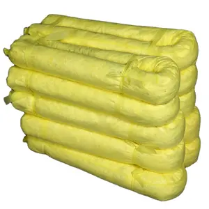 Factory Fast Shipment 3" x 10'Each absorbs up to 2 gal Chemical Only Spill Sock For Pollution Water