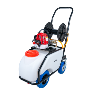 Pulvérisateur de puissance de moteur à essence 50L Pulvérisateur de puissance de moteur à essence de chariot à 4 <span class=keywords><strong>roues</strong></span> pour l'usage de jardin - Product Image 1