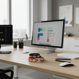 Ilan <b>Lanyard</b> 45Cm Blanca Accessory 8Pc - Product Image 2