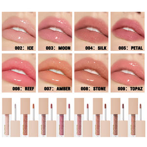 ลิปกลอสเนื้อฉ่ำ บำรุงริมฝีปาก ลิปบาล์มแบบหลอด แพ็คเกจเครื่องสำอาง - Product Image 2