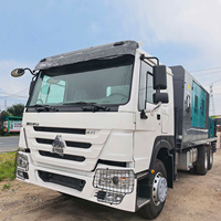 Foreuse pneumatique sur camion pour puits d'eau et forage de roche minière, profondeur de forage 100-300 mètres