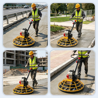 Machine à lisser le béton thermique (essence/diesel) de 36 pouces (900 mm) 5,5 CV 7,5 CV, compacteur de finition de sol autoporté