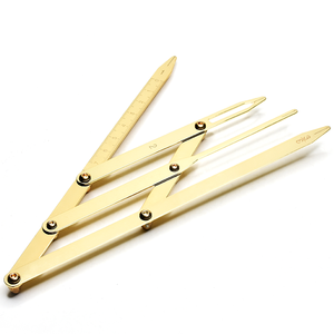 Altın oranı kumpas hassas ölçekli kaş haritalama kaş cetvel kaşları şekillendirme dövme makyaj için 1:1.618 ölçü aracı - Product Image 3