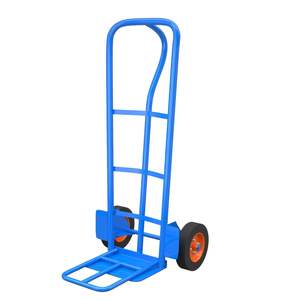 भारी शुल्क धातु डोली हैंड ट्रक कार्ट ट्रॉली स्टील रबर सामग्री हैंडलिंग उपकरण - Product Image 4