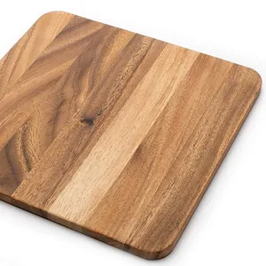 Wholesale Kitchenware Acacia Cutting Board Chopping Block Wood Set Acacia Products Manufacturers Customs Wooden 2024 Customized