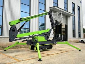Penumbuh mandiri terlacak Spider Boom Lift untuk konstruksi teleskopik Cherry pemetik Lift dengan fitur laba-laba - Product Image 3