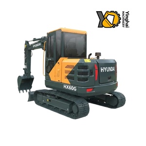 Excavatrice sur chenilles HYUNDAI HX60G 6 tonnes, neuve, en excellent état, de haute qualité, en promotion, conforme aux normes d'émission EPA. - Product Image 3