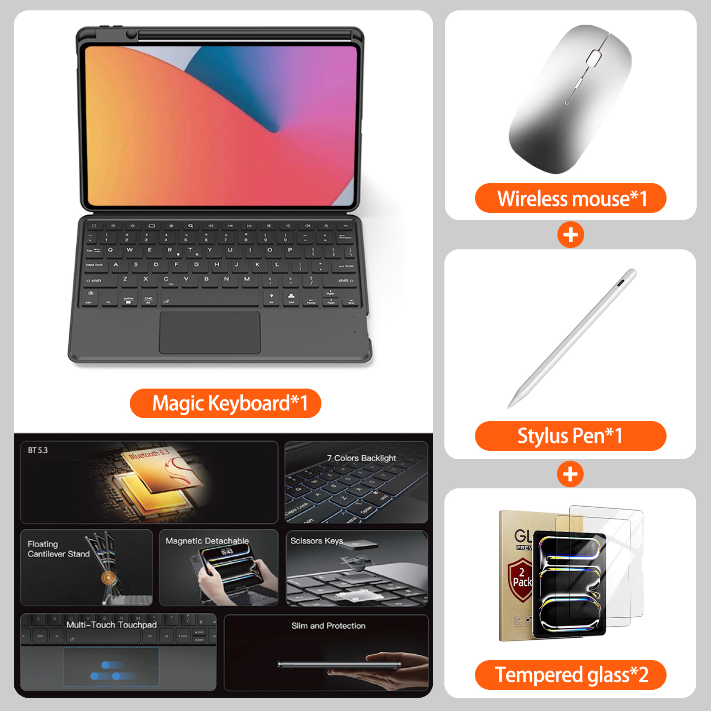 Per iPad di ottava generazione Nero