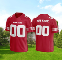 Jersey Sepak Bola Custom dengan Nama dan Nomor, Kaos Tim Personal untuk Hari Pertandingan, Penggemar Sepak Bola Universitas, Hadiah Seragam Olahraga