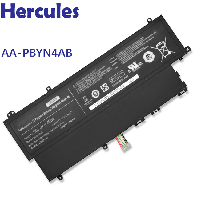 Genuine Laptop Battery AA-PBYN4AB for Samsung BA43-00336A AA-PLWN4AB 530U3B NP530U3B 530U3C NP530U3C 532U3C NP532U3C Notebook
