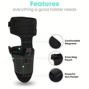 ซองใส่ปืนคาดขาขวาซองปืนรัดข้อเท้ายุทธวิธี - Product Image 2