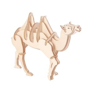 Rompecabezas 3D de madera para niños, modelo arquitectónico de circo de madera para niños, decoración creativa de madera hecha a mano, rompecabezas DIY - Product Image 2