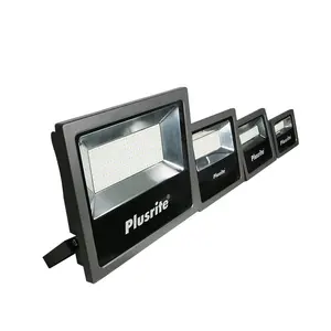 Plusrite 고품질 LED 홍수 빛 10W 20W 30W 50W 100W 200W 야외 방수