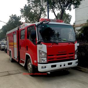 <span class=keywords><strong>Camion</strong></span> antincendio dell'autocisterna di acqua di Qingling 8ton, <span class=keywords><strong>camion</strong></span> di salvataggio antincendio da vendere - Product Image 2