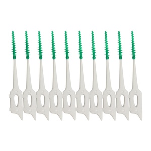 Soft Silicone Interdental Brushes CE Certified Plastic Tooth Cleaner Dental <b>Toothpicks</b> - Product Image 5