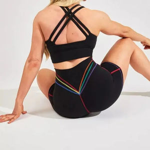 Shorts de course 2 en 1 pour femmes, double couche, séchage rapide, vêtements de yoga respirants pour femmes, shorts de yoga résistants et respirants - Product Image 2