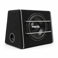 Caisse de subwoofer trapézoïdale passive pour camion, fourgonnette, SUV, voiture, 8/10/12 pouces, basses puissantes, subwoofer de voiture