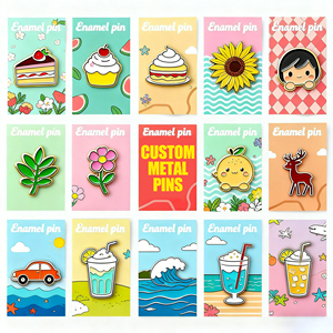 Oem ODM Không Có Tối Thiểu Số Lượng Lớn Bán Buôn Các Nhà Sản Xuất Thiết Kế Phim Hoạt Hình Phim Hoạt Hình Mềm Cứng Thủ Công Kim Loại Ve Áo Pins Tùy Chỉnh Phù Hiệu Men Pins - Product Image 4