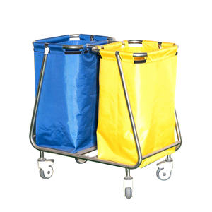 Chariot à déchets médical mobile pour hôpital MT MEDICAL – Poubelle de tri roulante - Product Image 4