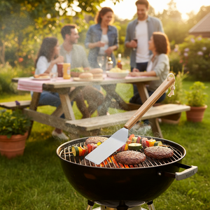 VINGA Step Grill Spatula Essential <b>BBQ</b> <b>Tool</b> for Outdoor Cooking - Product Image 3